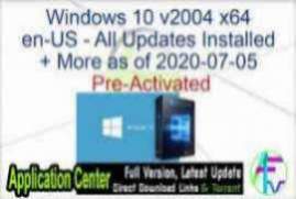 Windows 10 V.1803-x64-18X1(AR-EN-NL-DE-FR-IT)